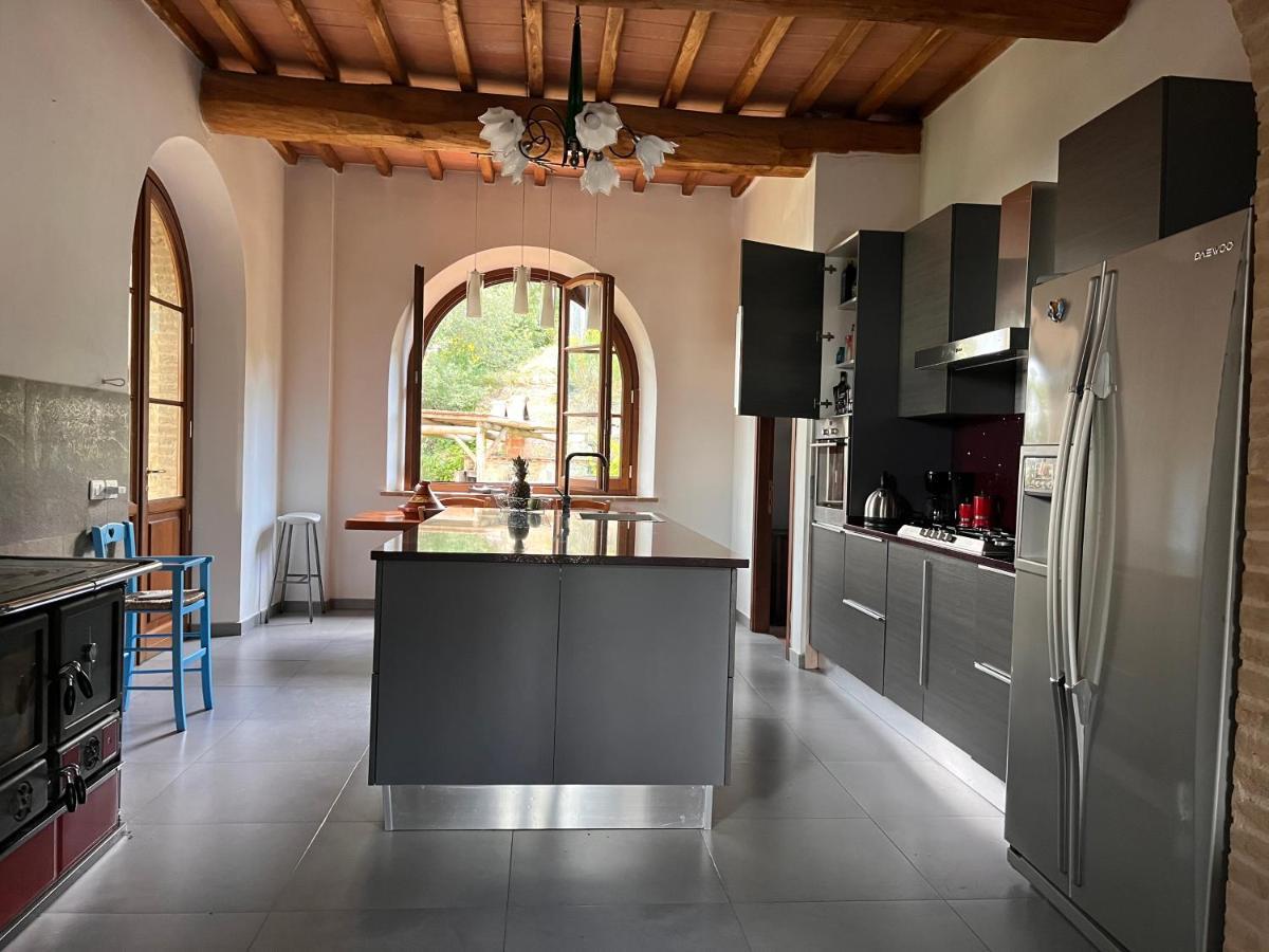 Villa Bella Costa Monticello Amiata 外观 照片