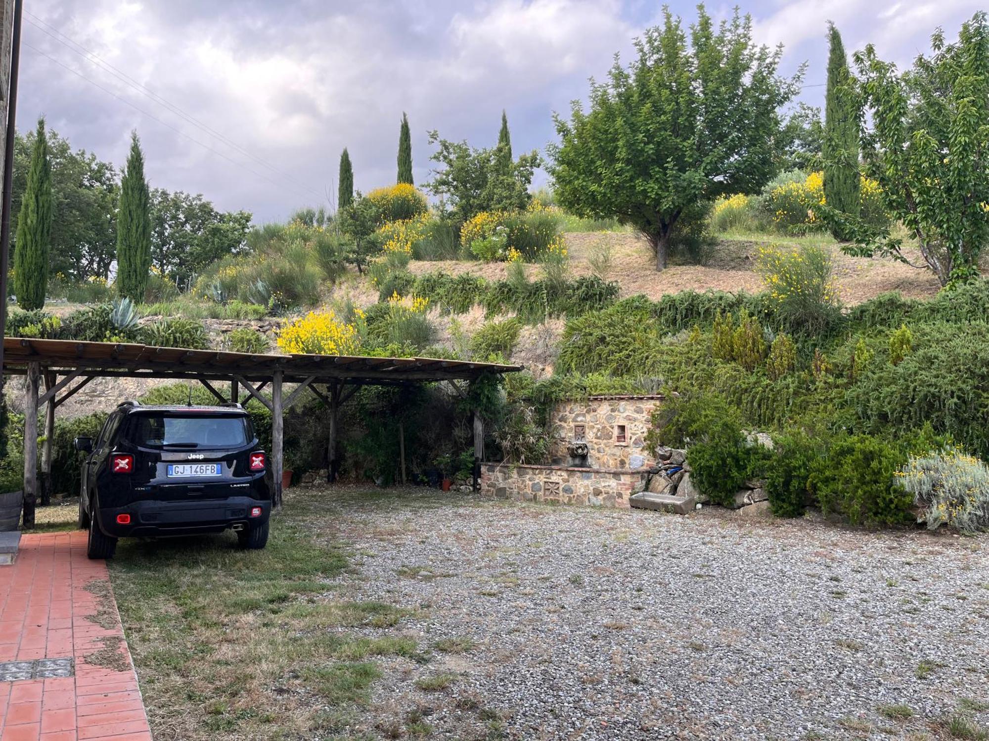 Villa Bella Costa Monticello Amiata 外观 照片