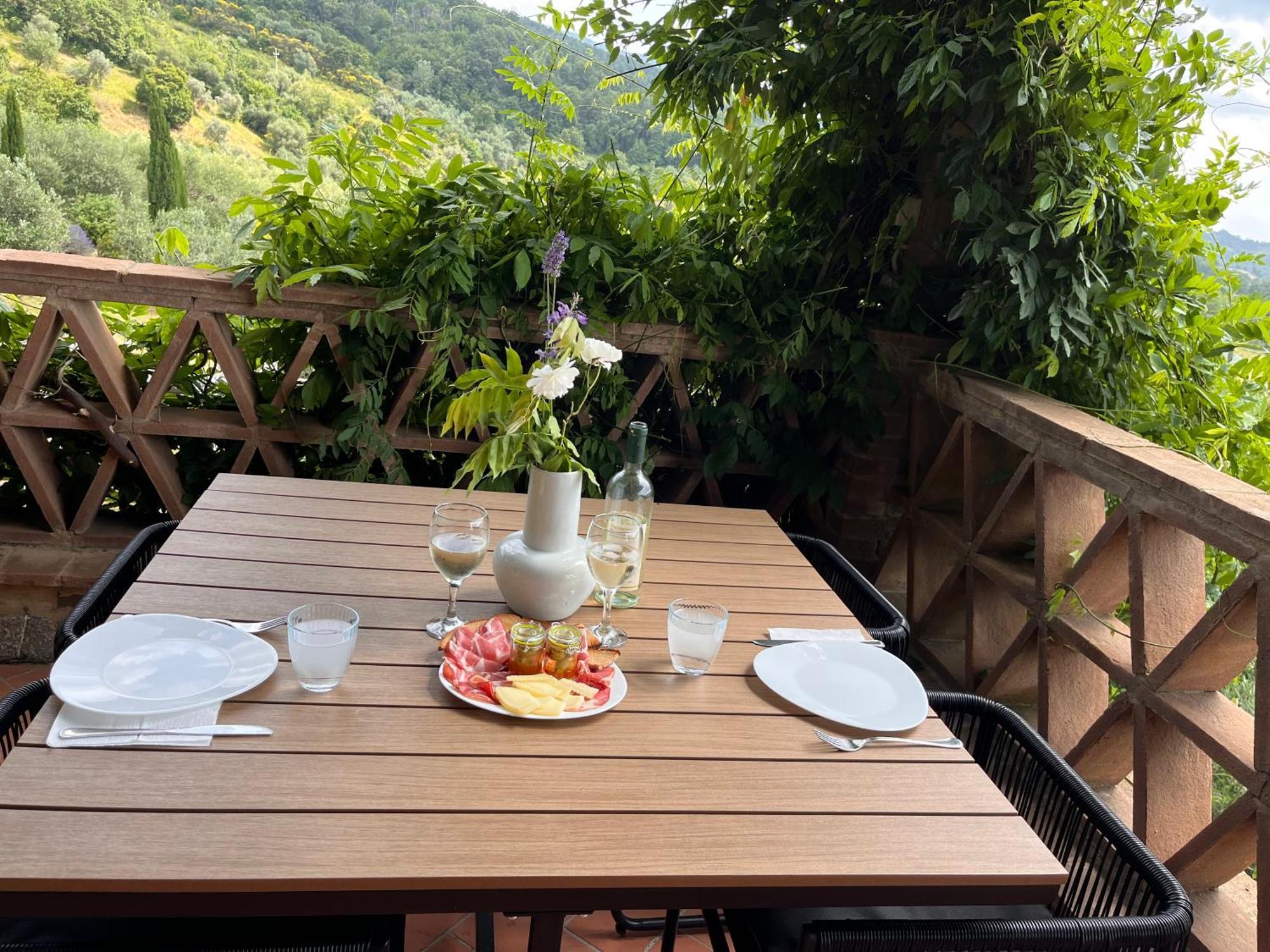 Villa Bella Costa Monticello Amiata 外观 照片