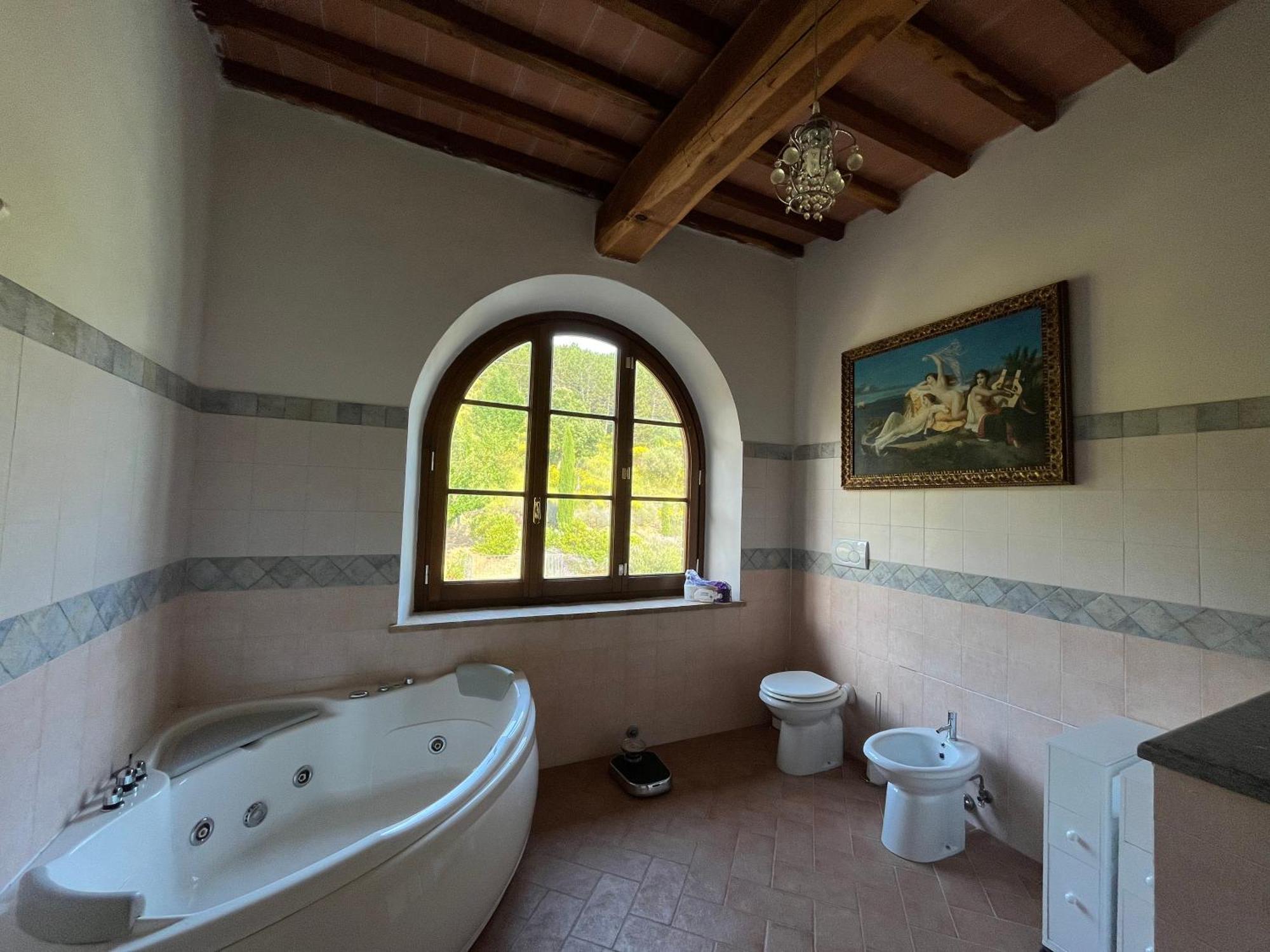 Villa Bella Costa Monticello Amiata 外观 照片