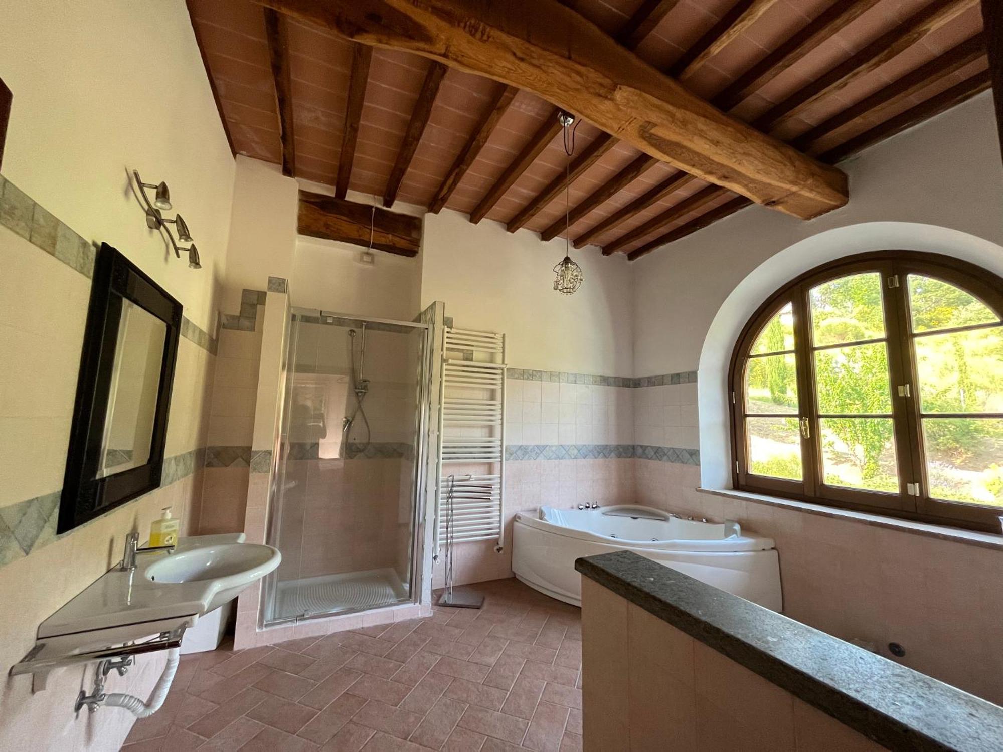 Villa Bella Costa Monticello Amiata 外观 照片