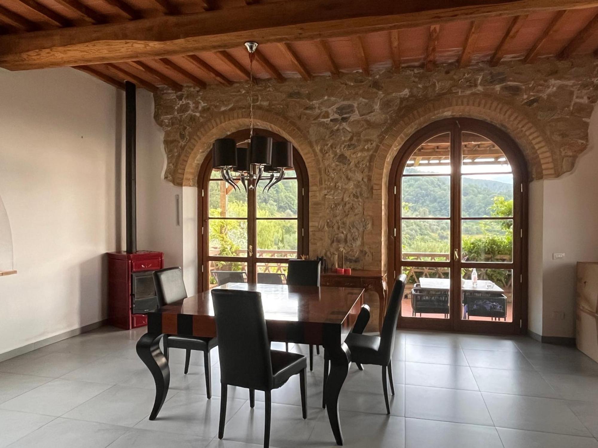 Villa Bella Costa Monticello Amiata 外观 照片